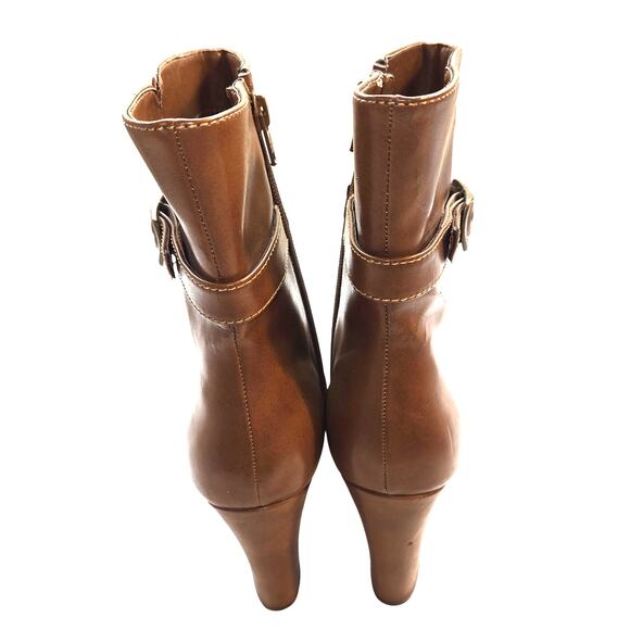 Aerology by Aerosoles Women's Shoes 7 brown Closed Toe Ankle Boots Booties - Picture 4 of 8